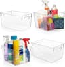ClearSpace Clear Plastic Storage Bins – Pantry Organizers & Storage Containers, Cabinet Organizer - Home Organization...