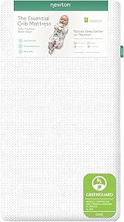Newton Baby Essential Crib Mattress – Breathable, Washable Infant & Toddler Mattress with Firm Support, All-Stages, I...