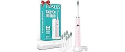 COSLUS Sonic Electric Toothbrush for Kids & Adults C40(DY-108Pro): 47000 VPM for Deep Cleaning with Travel Case - 5 M...