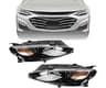 FIONE Headlights Assembly for Chevy Malibu 2019-2022 Halogen Headlamp Pair | Left Driver Right Passenger Side LH RH H...