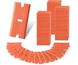 WORKPRO 200 Pack Plastic Razor Blades, Double Edge Scraper Refills | Surface-Safe Cleaning, Easy Replacement, Fits Mo...