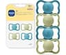 MAM Air Pacifier 16+ Months, Extra Air Flow for Sensitive Skin, 4 Pack | Developed With Medical Experts, BPA-Free, Sk...