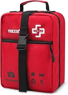 400 Piece Large First Aid Kit Premium Emergency Kits for Home, Office, Car, Outdoor, Hiking, Travel, Camping, Surviva...