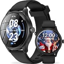 Smart Watch, HD Smartwatch for Men Women (Answer/Make Calls), Fitness Watch with 100+ Sport Modes, IP68 Waterproof/He...