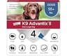 K9 Advantix II XL Dog Vet-Recommended Flea, Tick & Mosquito Treatment & Prevention | Dogs Over 55 lbs. | 4-Mo Supply