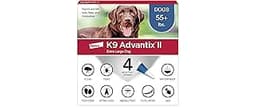 K9 Advantix II XL Dog Vet-Recommended Flea, Tick & Mosquito Treatment & Prevention | Dogs Over 55 lbs. | 4-Mo Supply