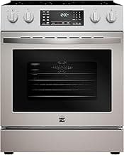 Kenmore Front Control Electric Range Oven with 5 Cooktop Elements with 7 Cooking Power Options, True Convection, Stea...