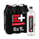 Essentia Bottled Water, 1 Liter, Pack of 6 Bottles; 99.9% Pure, Infused with Electrolytes for a Smooth Taste, pH 9.5 ...