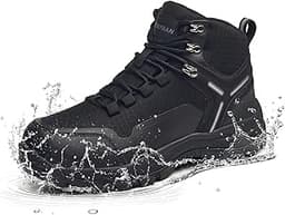 Aoleituo Women's Waterproof Hiking Boots Non-Slip Traction Ankle Support Breathable All-Day Comfort for Outdoor Trekk...