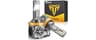 Termitor Upgraded H11 H9 High/Low Beam Bulbs, 80,000LM 6500K, 1:1 Mini OEM Size, IP68 Waterproof Rated, 85,000Hrs Ext...