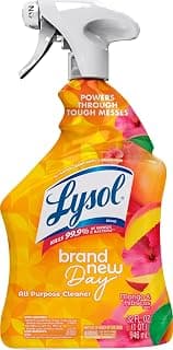 Lysol All Purpose Cleaner Spray, Disinfectant, Mango, 32oz | Multipurpose Cleaner, Sanitizer & Disinfectant Spray, De...
