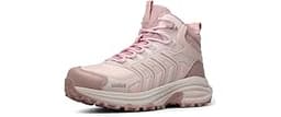 NORTIV 8 Waterproof Women's Hiking Boots Armadillo FieldLite | Cushioned Slip Resistant Walking Trekking Work Ready f...