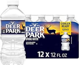 Deer Park Spring Water, 12 Pack - Crisp Refreshing Taste - 12 Fl Oz