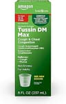 Amazon Basic Care Tussin DM MAX, Maximum Strength Cough and Chest Congestion Medicine, Non-Drowsy, Alcohol Free, Expe...