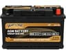 Weize Platinum AGM Battery BCI Group 94R - 12v 80ah H7 Size 94R Automotive Battery, 140RC, 850CCA, 36 Months Warranty...