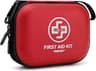 Mini First Aid Kit - 150 Piece Small Waterproof Hard Shell Medical Kit for Home, Car, Travel, Camping, Truck, Hiking,...