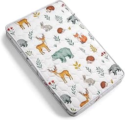 Pack and Play Mattress Pad 38x26x1.5 – Non-Slip Bottom & Breathable Playpen Mattress for Baby, Firm Foam Pack n Play ...