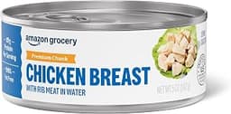 Amazon Grocery, Premium Chunk Chicken Breast, 5 Oz (Pack of 6)