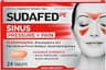 Sudafed PE Sinus Pressure Relief Plus Pain Relief Tablets, Maximum Strength, Non-Drowsy Decongestant, OTC Sinus Medic...