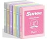 SUNEE 1 Inch Binders 3 Ring 6 Pack, Clear View Three Ring Binders PVC-Free (Fit 8.5x11 Inches) for School or Office S...