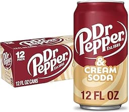 DR PEPPER - & CRÈME SODA, 12 OZ, 12 PK