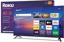 Roku Smart TV 2026 – 40-Inch Select Series, 1080p Full HD TV – Roku TV with Voice Remote – Flat Screen LED Television...
