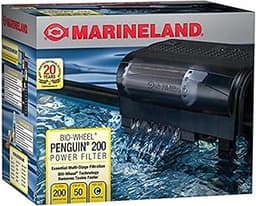 Marineland Penguin Bio-Wheel Power Filter 200 GPH, Multi-Stage Aquarium Filtration