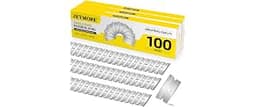 JETMORE 300 Pack Single Edge Razor Blades, Safety Razor Blades Individually Wrapped, High Carbon Steel Utility Blades...