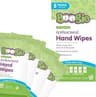 Boogie Antibacterial Hand Wipes - 100 Count | Hypoallergenic & Alcohol-Free, Travel and Diaper Bag Essential