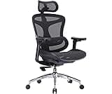 SIHOO Doro C300 Ergonomic Office Chair with Ultra Soft 3D Armrests, Dynamic Lumbar Support for Home Office Chair, Adj...