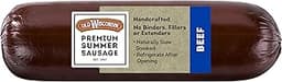 Old Wisconsin Premium Summer Sausage, 100% Natural Meat, Charcuterie, Ready to Eat, High Protein, Low Carb, Keto, Glu...