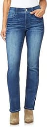 Angels Forever Young 360 Sculpt Bootcut Jeans for Women Figure Enhancing Stretch Denim