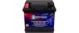 Mighty Max Battery MM-G26 BCI Group 26 12V 45AH, 80RC, 540 CCA, Rechargeable SLA AGM Battery