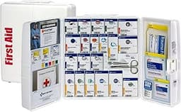 First Aid Only 1000-FAE-0103 SmartCompliance 50-Person OSHA Compliant First Aid Kit for Business, Large Plastic First...