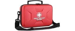 Gevoke 410 Piece Waterproof Hard Shell First Aid Kit for Home, Car, Travel, Camping, Truck, Hiking, Sports, Office, V...
