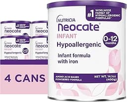 Nutricia Neocate Infant - Food Allergy Relief Hypoallergenic Baby Formula with Amino Acids - Supports Normal Growth -...