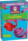 Annie's Organic Fruit Tape, Swirly Strawberry and Bendy Berry, Gluten Free, Variety Pack, 12 Rolls, 9 oz