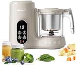 Grownsy Baby Food Maker with Stainless Steel Steam Basket,Steamer & Blender | Baby Food Processor, Healthy Homemade B...