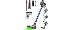 SVHT Cordless Vacuum Cleaner, 450W 40KPA Vacuum Cleaners for Home, 45Mins Lightweight Stick Vac with Anti-Tangle Brus...