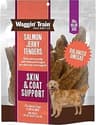 Waggin' Train Salmon Jerky Dog Treats for Skin and Coat Support, Made with 100% Real Salmon, No Grains and No Artific...