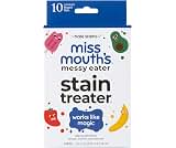 Miss Mouth's Messy Eater Stain Treater Wipes - 10 Pack Stain Remover Wipes- Newborn & Baby Essentials - No Dry Cleani...