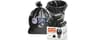 Delxo 40-45 Gallon Trash Bags, 125 Count, 40×45'' Large Black Garbage Bags | Star-Seal Can Liners for Home, Kitchen, ...