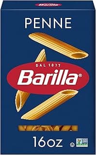 Barilla Penne Pasta, 16 oz. Box - Non-GMO, Made with Durum Wheat Semolina - Kosher Certified