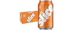 Slice Healthy Soda, Orange, Prebiotic & Probiotic Soda Pop, 5g Fiber, 40 calories, 12 fl oz 12 Pack