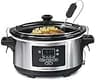 Hamilton Beach Portable 6 Quart Set & Forget Digital Programmable Slow Cooker with Lid Lock, Temperature Probe, Dishw...