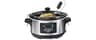 Hamilton Beach Portable 6 Quart Set & Forget Digital Programmable Slow Cooker with Lid Lock, Temperature Probe, Dishw...