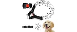 Supet Prong Collar for Dogs, Adjustable Dog Pinch No Pull Training Collar with Quick Release Buckle, Rubber Tips and ...