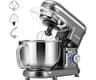 VIVOHOME Stand Mixer, 6-Quart Tilt-Head Kitchen Mixer with Bowl, Gray | 10 Speeds, Dough Hook, Beater, Whisk, Splash ...