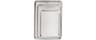 Nordic Ware Naturals 3 Piece Set - USA Made Aluminum Commercial Quality Sheet Pan for Baking or Roasting, Encapsulate...