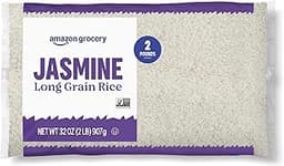 Amazon Grocery, Jasmine Long Grain Rice, 2 Lb